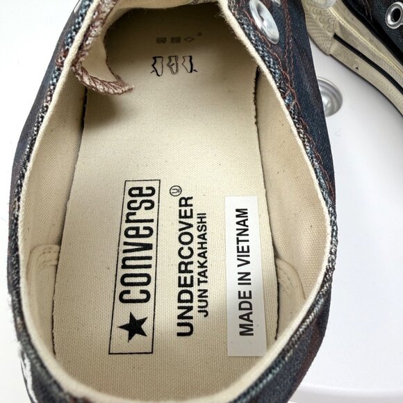 Converse × Undercover Chuck 70 Ox (Black/Camo Print) DS 5.5/7.5 - Picture 11 of 16